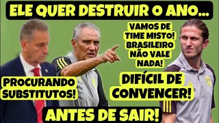 DECISÃO ASSOMBROSA TOMADA AGORA TERMINAM DE DESTRUIR O ANO DO FLAMENGO TIME MISTO ANTES DE SAIR [upl. by Salim947]