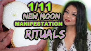 111 NEW MOON RITUALS TO MANIFEST [upl. by Edan364]