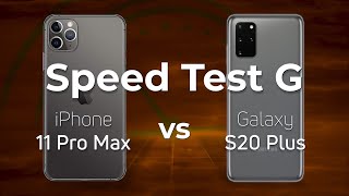 iPhone 11 Pro Max vs Samsung Galaxy S20 Plus [upl. by Angeli773]