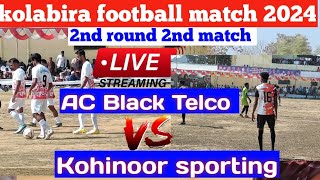 AC Black Telco 🆚 Kohinoor sporting  Kolabira football match 2024 [upl. by Nrev]