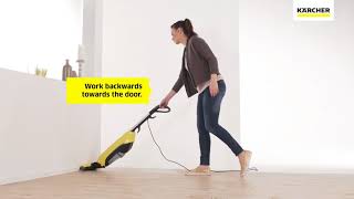 Kärcher FC5 Floor Cleaner  Application Tutorial [upl. by Yanrahc926]