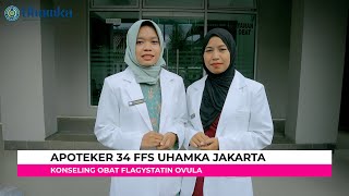 Konseling Obat Flagystatin Ovula  Apoteker 34 FFS uhamka Jakarta [upl. by Cordle]