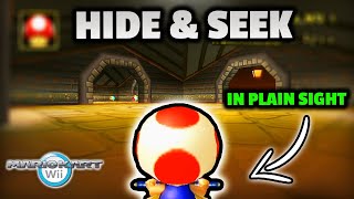 Mario Kart Wii Hide amp Seek  BATTLE Tracks are INSANE ft MayroSMM [upl. by Ipoillak]