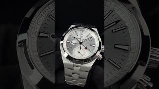 VACHERON CONSTANTIN OVERSEAS DUALTIME SILVER DIAL 2024 [upl. by Allecram]