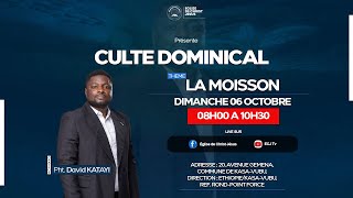 Culte dalliance  La Moisson Et Grande  Prophète David KATAYI Jr [upl. by Nelyak914]