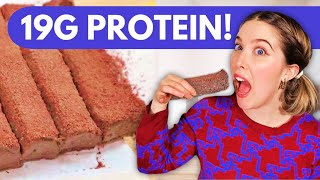 Homemade Protein Bars 💪🏼 Vegan GlutenFree Low Sugar [upl. by Marcos]