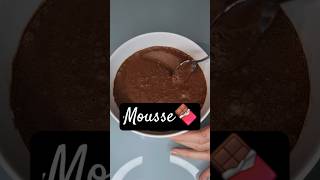 Mousse 2 Ingredienti🍫 2ingredienti senzazucchero senzaglutine mousse moussealcioccolato vegan [upl. by Collyer]