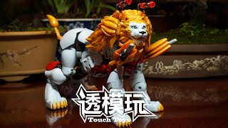 【SwiftTransform】LIO CONVOY（BEAST WARS）MasterPiece48 Transformers BW Optimus Prime 變形金刚 超能勇士 白狮 萊歐康寶 [upl. by Gamali]