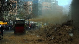 TOULOUSE • MANIF DES AGRICULTEURS • 16 JANVIER 2024 [upl. by Rowe]