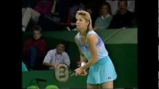 Chris Evert vs Raffaella Reggi 1988 Filderstadt 33 [upl. by Enymzaj694]