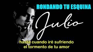 Rondando Tu Esquina  Julio Jaramillo  Letra [upl. by Parnas]