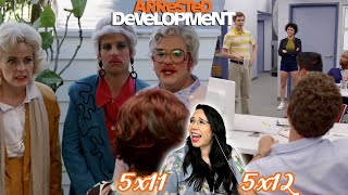 Arrested Development REACTION  5x11 amp 5x12 [upl. by Witha]