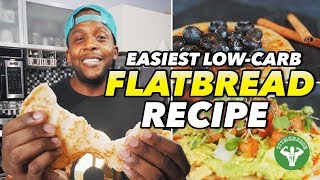 Easy LowCarb Flatbread Recipe Thats Keto Friendly [upl. by Arikahs667]