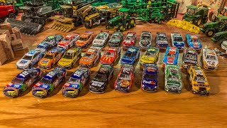 2017 NASCAR DIECAST COLLECTION TOUR 164 [upl. by Hauge]