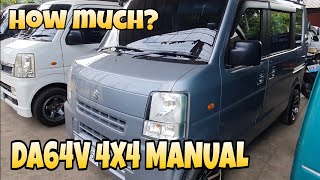 Rare Loaded DA64V Manual semi Wagon 4x4 290k suzuki da64v surplus [upl. by Aekerly]