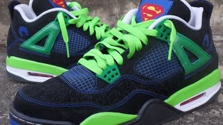 Air Jordan Doernbecher 4 quotSupermanquot Legit check 2 [upl. by Otrebcire]