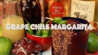 Specsology  Cinco de Mayo quotGrape Chili Margaritaquot Cocktail [upl. by Ahsiner465]