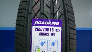 PNEU 26570R16 112H ARGOS HT ROADKING [upl. by Aneertak872]