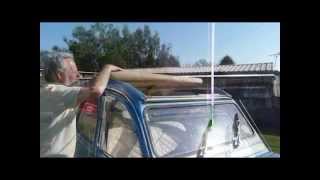 CITROEN 2CV  PUTTING ROOF UP [upl. by Airalav]