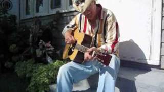 Hobo songwriter Stoney Footwalker serenades RAGBRAI in Britt [upl. by Atteloc]