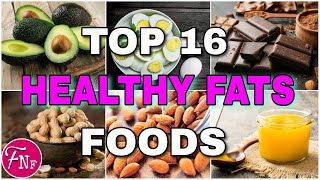 ✅ High Fat Foods  16 Healthy Fats To Add To Your Diet [upl. by Ynnor]