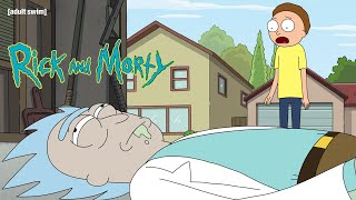 Rick and Morty  S7E6 Cold Open Rickfending Your Mort  adult swim [upl. by Kyrstin357]