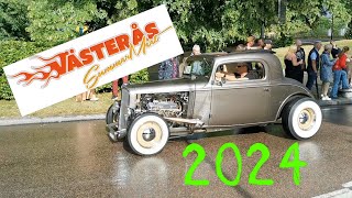 Vasteras Summer Meet 2024  Car cruising Muscle car [upl. by Piero]