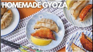 The Quarantine Home Cook  Homemade Gyoza  KimchiCheese Gyoza  KimCheese Gyoza [upl. by Barra]