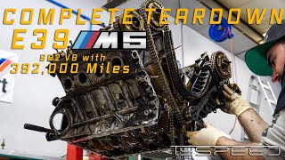 S62 M5 V8 Engine with 392000 Miles Full Teardown [upl. by Atihana476]