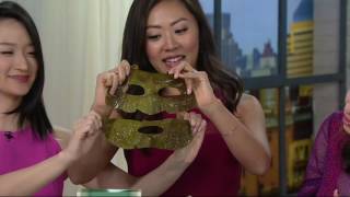 Whamisa Set of 5 Sea Kelp Sheet Masks by Glow Recipe on QVC [upl. by Jandy]