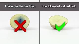 Testing Common Salt Adulteration in Iodized Salt  FSSAI [upl. by Nipsirc888]