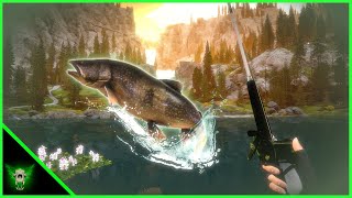 I Caught the BIGGEST Legendary Fish Sidewinder in Call of the Wild The Angler [upl. by Lyred]