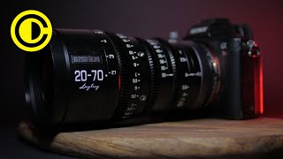 DZOFILM 2070mm T29 MFT Lens on Sony Full Frame A7rii [upl. by Holli]