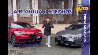 Alfa Romeo quale scegliere tra Giulia e Stelvio [upl. by Nyla]