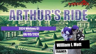 Arthurs Ride 2024 Whitney Stakes Saratoga Video Past Performances saratoga [upl. by Amice]