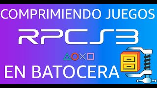 Comprimir juegos de PS3 en Batocera linux Con squashfs [upl. by Kurtis]