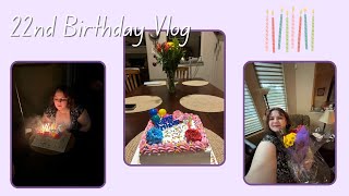 22nd birthday vlog [upl. by Felice894]