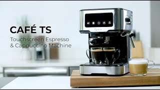 Capresso Café TS  Touchscreen Espresso Machine amp Cappuccino Maker [upl. by Damien]