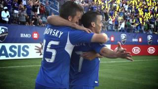 Premier match MLS au Stade Saputo  First MLS game at Stade Saputo [upl. by Laurentium]