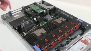 Chilldyne liquid cooling retrofit of a Dell PowerEdge R720  R730 server [upl. by Rexferd]