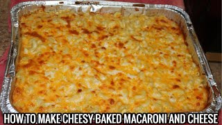 THE EASIEST AND CHEESIEST MACARONI AND CHEESE RECIPE [upl. by Emanuele]