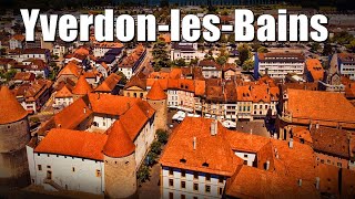 YverdonlesBains Switzerland  The thermal bath and other tourist attractions [upl. by Eibur]