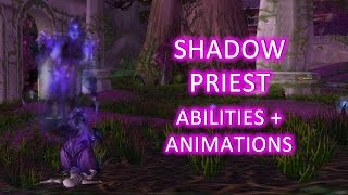 WoW Legion  Shadow Priest Abilities and Animations Public Alpha [upl. by Tada672]