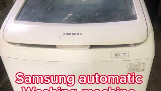 Samsung Automatic washing machine  walang tubig na pumapasok  ayaw umandar  walang error [upl. by Rimisac]