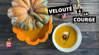 VELOUTÉ À LA COURGE 🥣 recette potage courge musquée de Provence Thermomix [upl. by Ahsile]