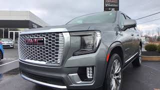 2022 GMC Yukon Denali EcoTec3 62L V8 4D SUV 10Speed Automatic with Overdrive Satin Steel Metallic [upl. by Ria]