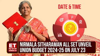 Budget 2024 Date Revealed FM Sitharaman Ready To Present NDA 30 First Budget on July 23  Top News [upl. by Clance978]