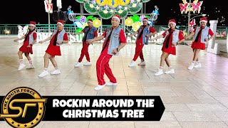 ROCKIN AROUND THE CHRISTMAS TREE  Christmas Special  Dance Fitness  Zumba [upl. by Swetlana486]