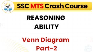 Venn Diagram Part 02  Reasoning  Day 44  SATHEE SSC [upl. by Randall]