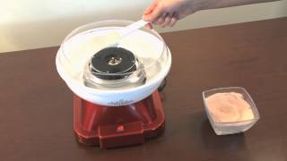 Retro Candy Floss Maker By Gourmet Gadgetry  Nostalgia In The Kitchen [upl. by Haroppizt]